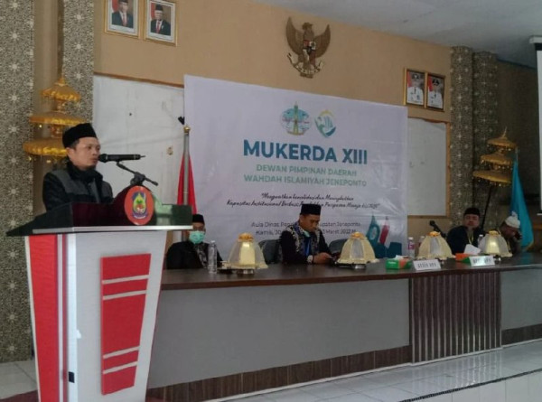 Mukerda XIII Jeneponto Berlangsung Khidmat di Aula DInas Pendidikan Jeneponto